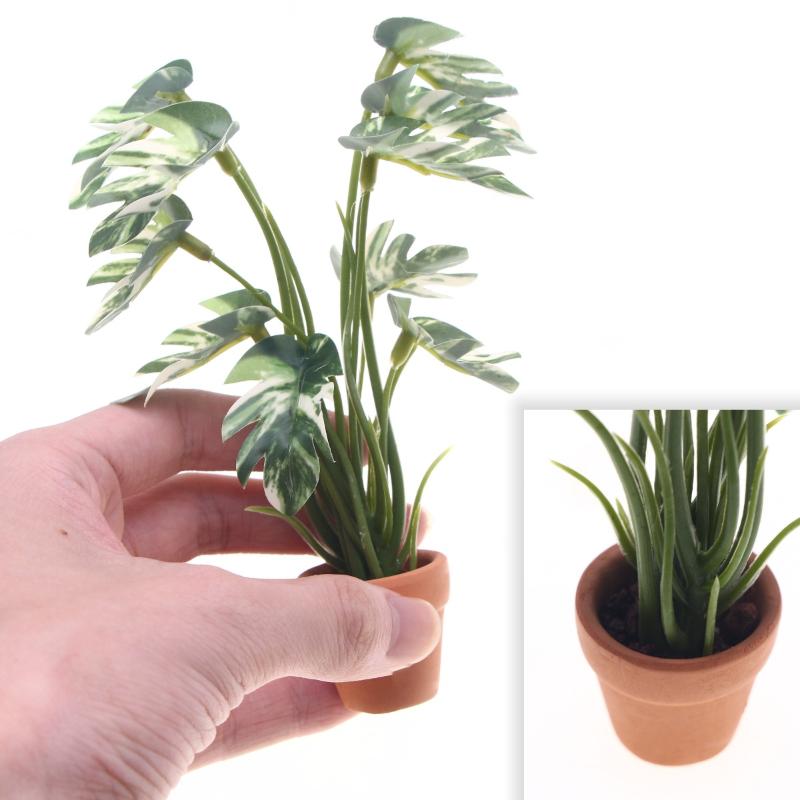 Bonsai Garden For Sale - Nieuwe Verkoop 1/12 Poppenhuis Simulatie Monstera