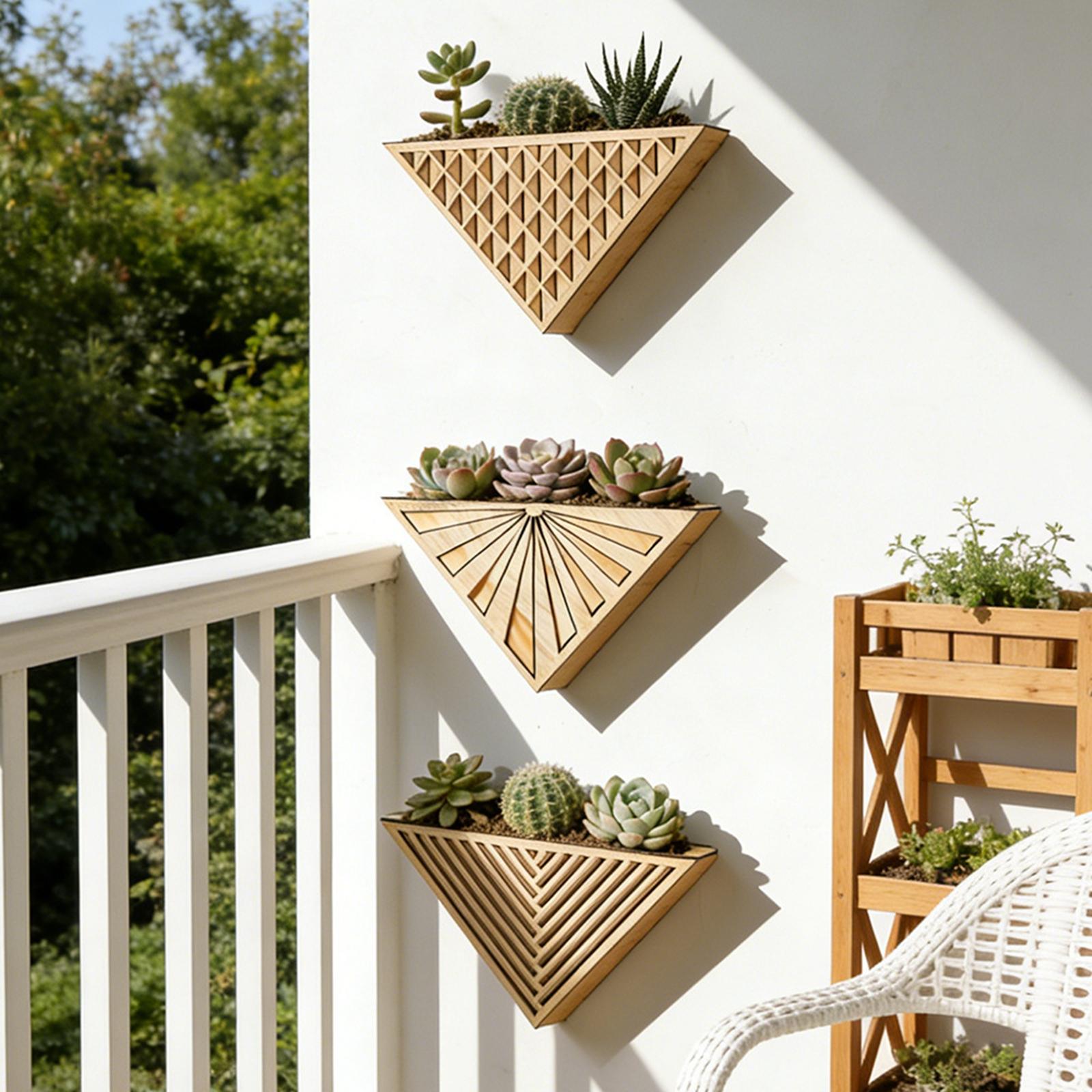 Bonsai Garden Wall - Bloempot Wandgemonteerde ornamenten Standbeeld Beeldje Bonsai