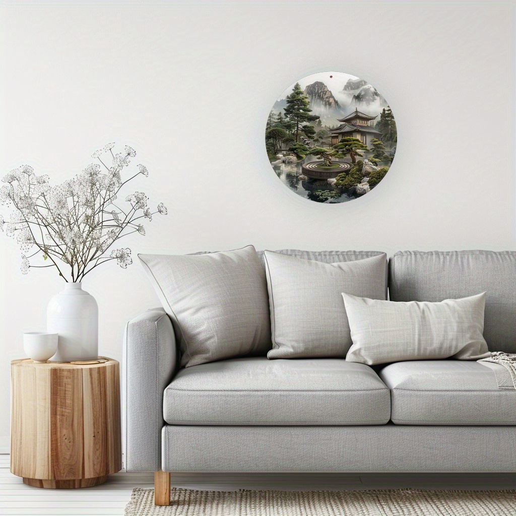 Vintage Oosterse Bonsai Berg Z - Bonsai Garden Wall recensie en prijs