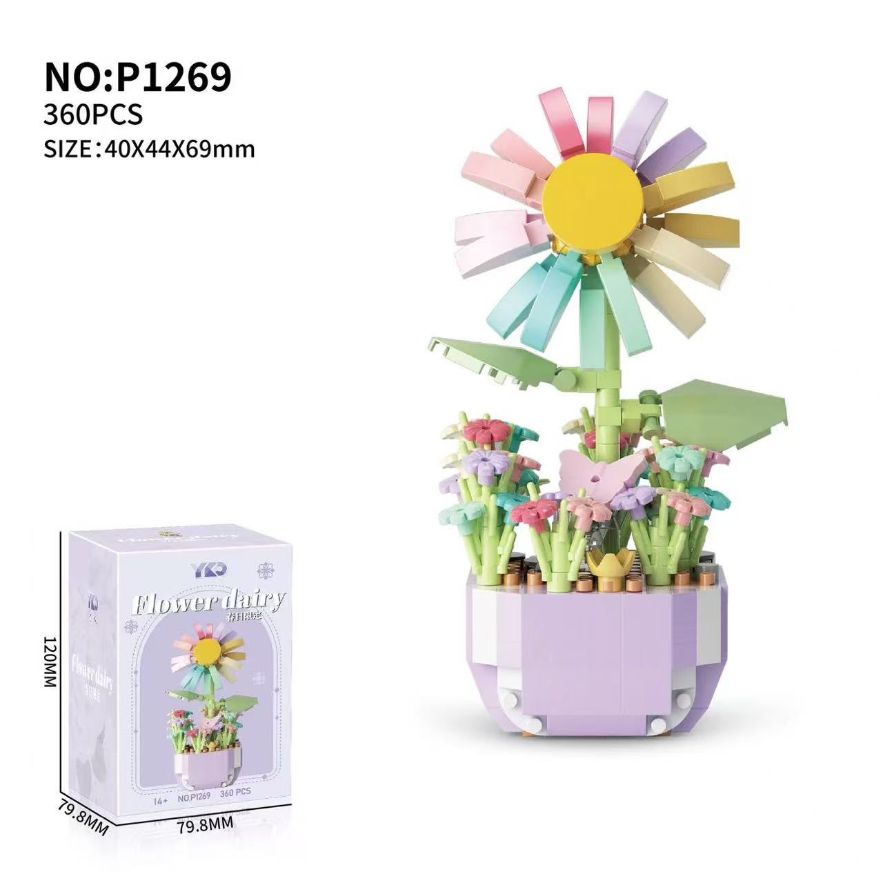 Mini Ingemaakte Bloemen Bouwst - Bonsai Garden Lego Set recensie en prijs