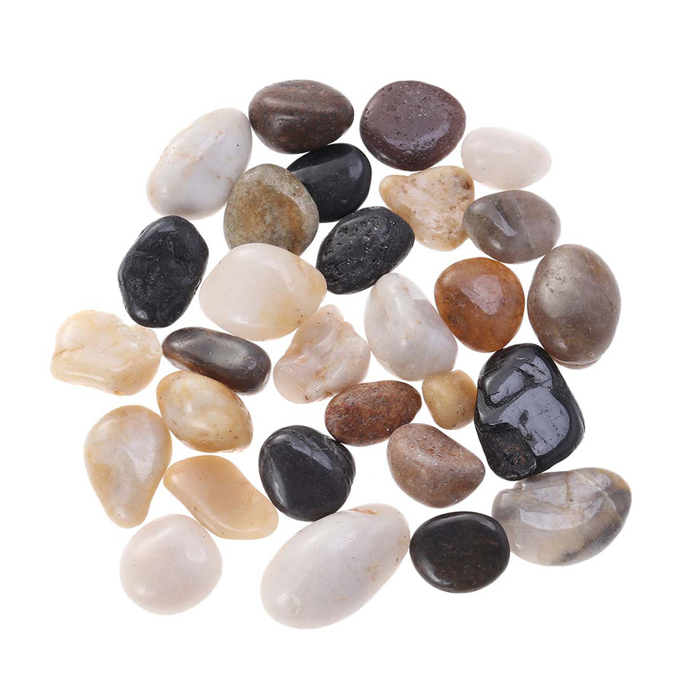 1 set rivierstenen, gepolijst, - Bonsai Garden Fountain recensie en prijs