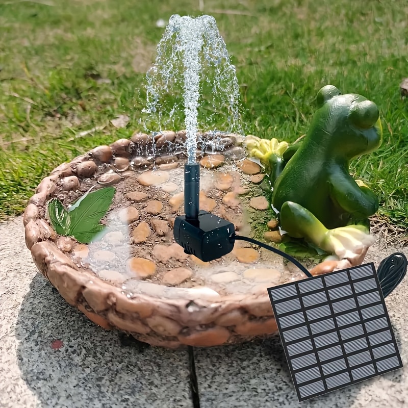 Zonnefontein met 6 sproeiers - - Bonsai Garden Fountain recensie en prijs