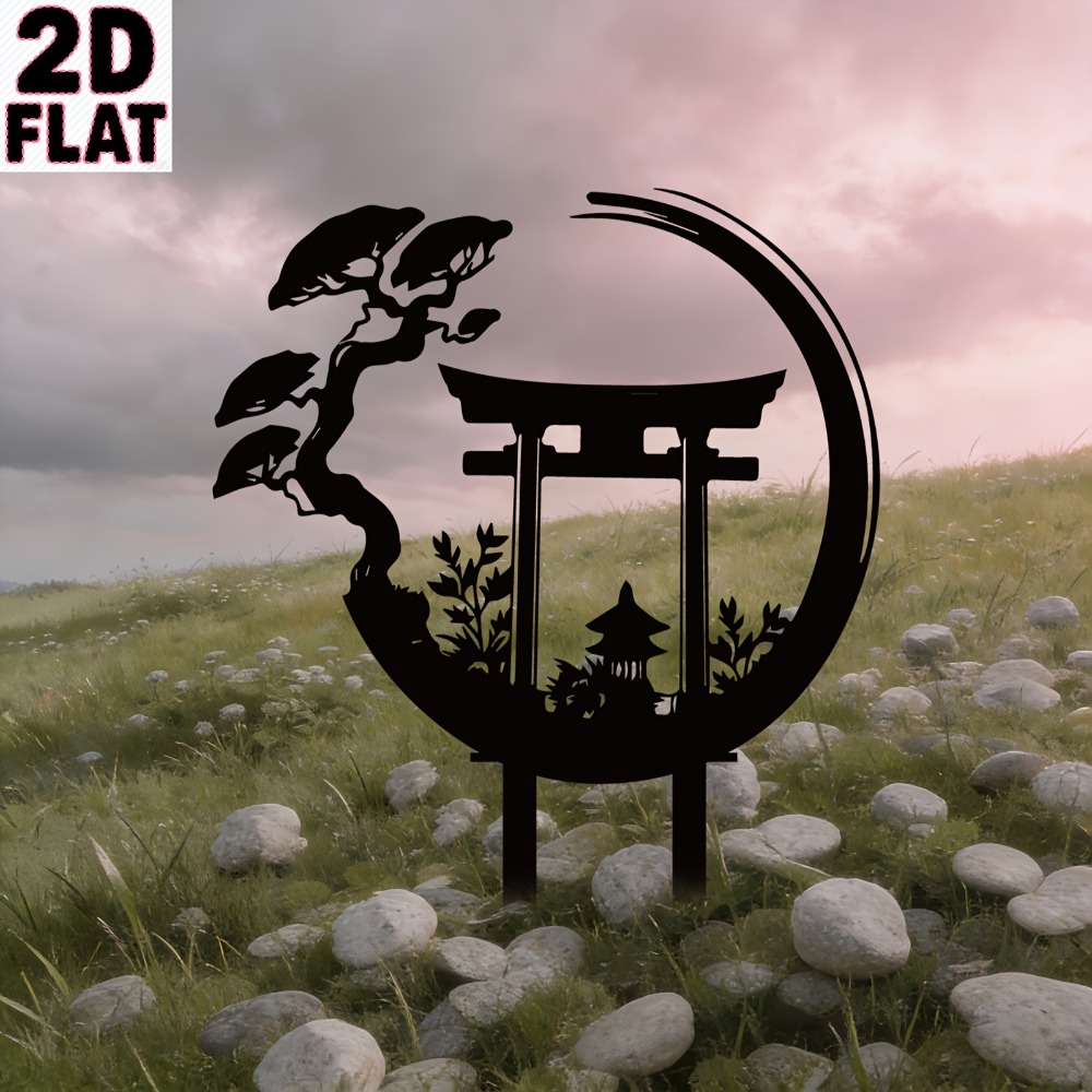 CIFBUY Metalen wandkunst Torii - Bonsai Garden Wall recensie en prijs