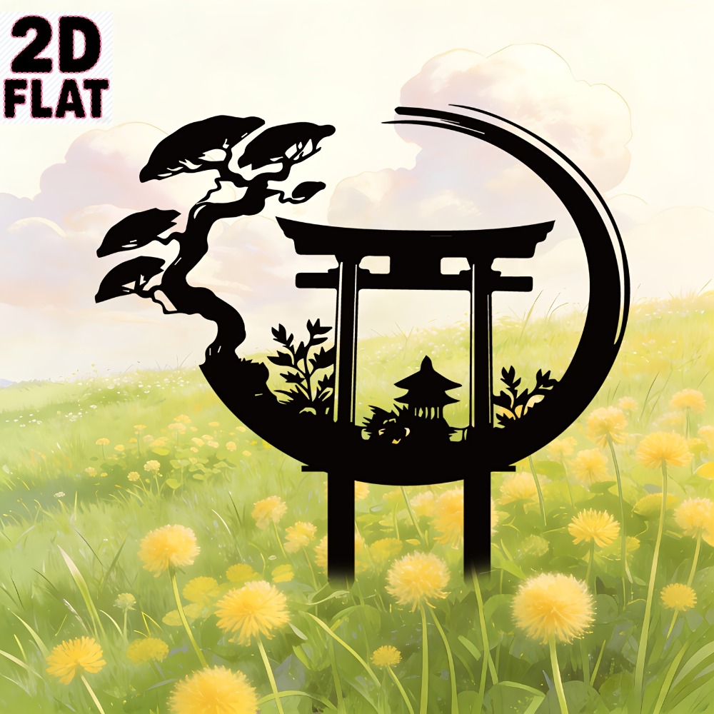 CIFBUY Metalen wandkunst Torii - Bonsai Garden Wall recensie en prijs