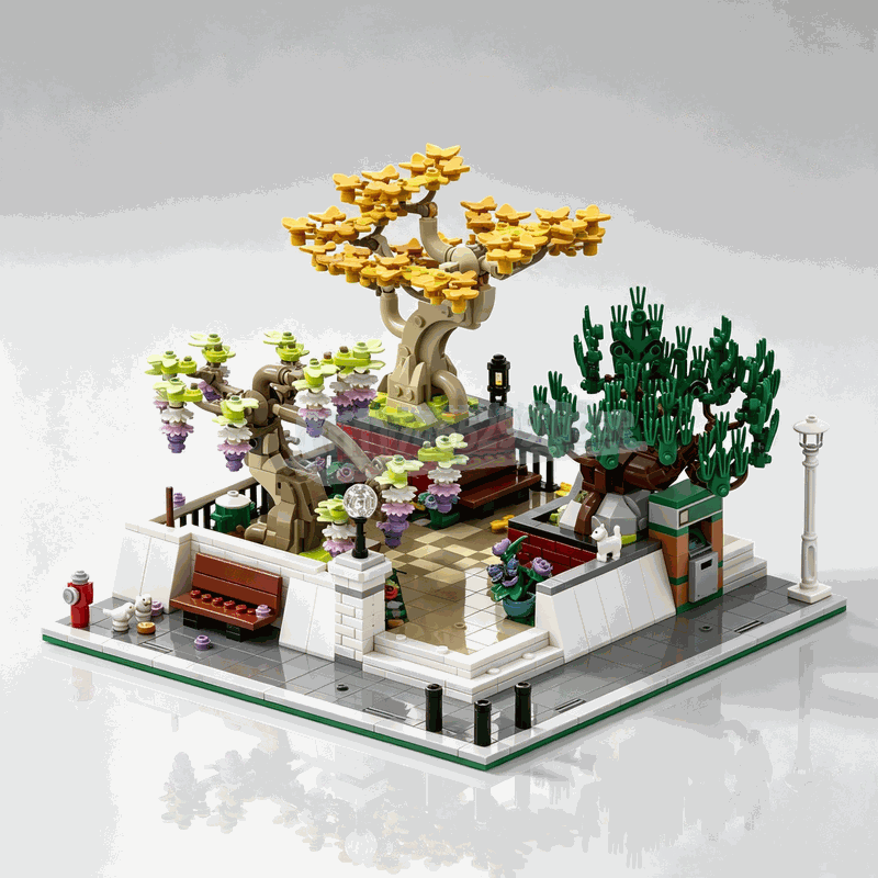 1309-delige Hoekpark Bonsai Bo - Bonsai Garden Lego Set recensie en prijs