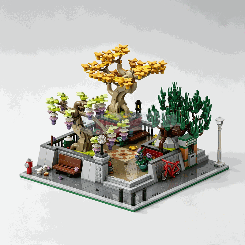 1309-delige Hoekpark Bonsai Bo - Bonsai Garden Lego Set recensie en prijs
