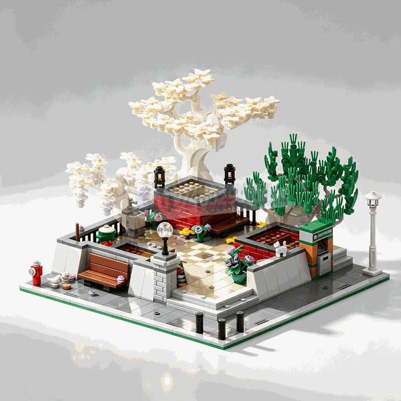 1309-delige Hoekpark Bonsai Bo - Bonsai Garden Lego Set recensie en prijs