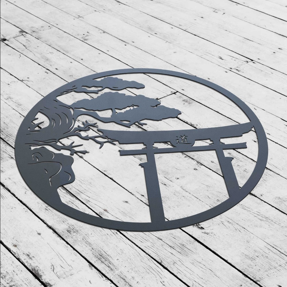 Merk Cherry Blossom Tree Metal - Bonsai Garden Wall recensie en prijs