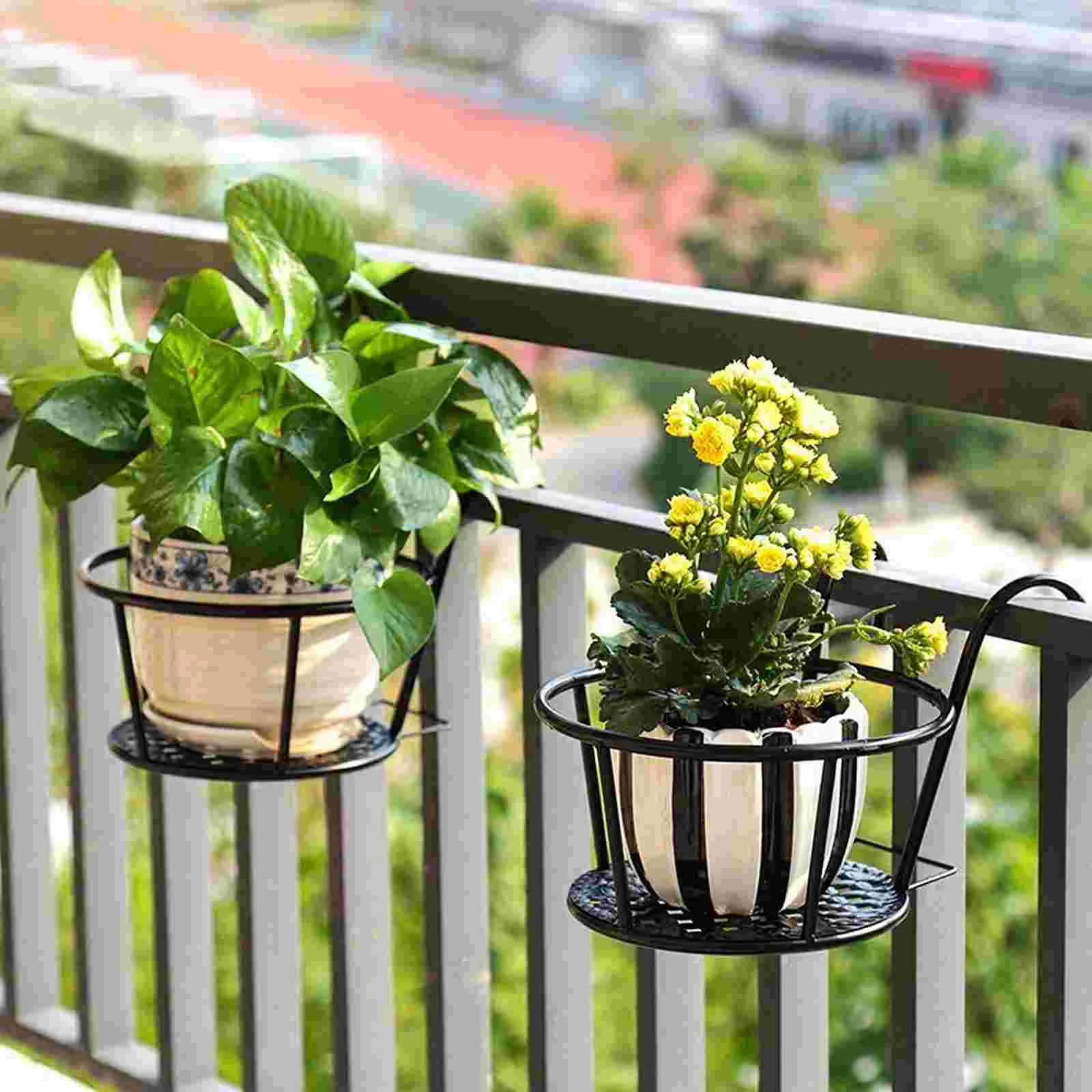 2-delige ijzeren bloempotstand - Bonsai Garden Wall recensie en prijs