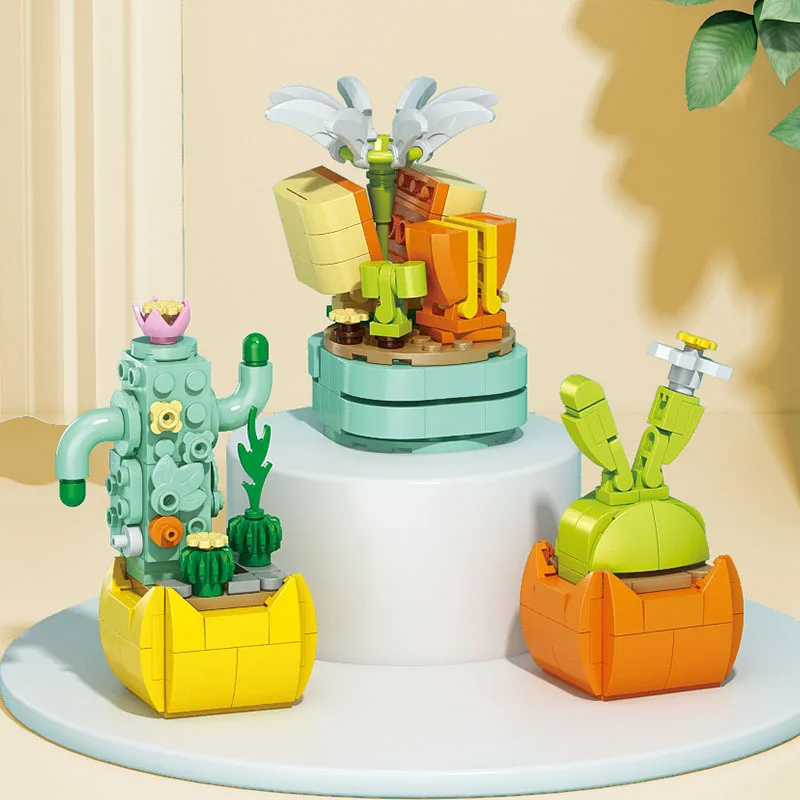 Bloemen Vetplanten Bouwstenen  - Bonsai Garden Lego Set recensie en prijs